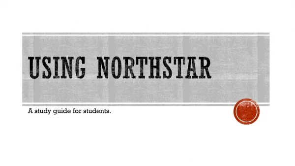 Using Northstar