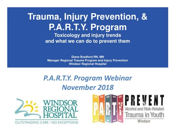 P.A.R.T.Y. Program Webinar November 2018