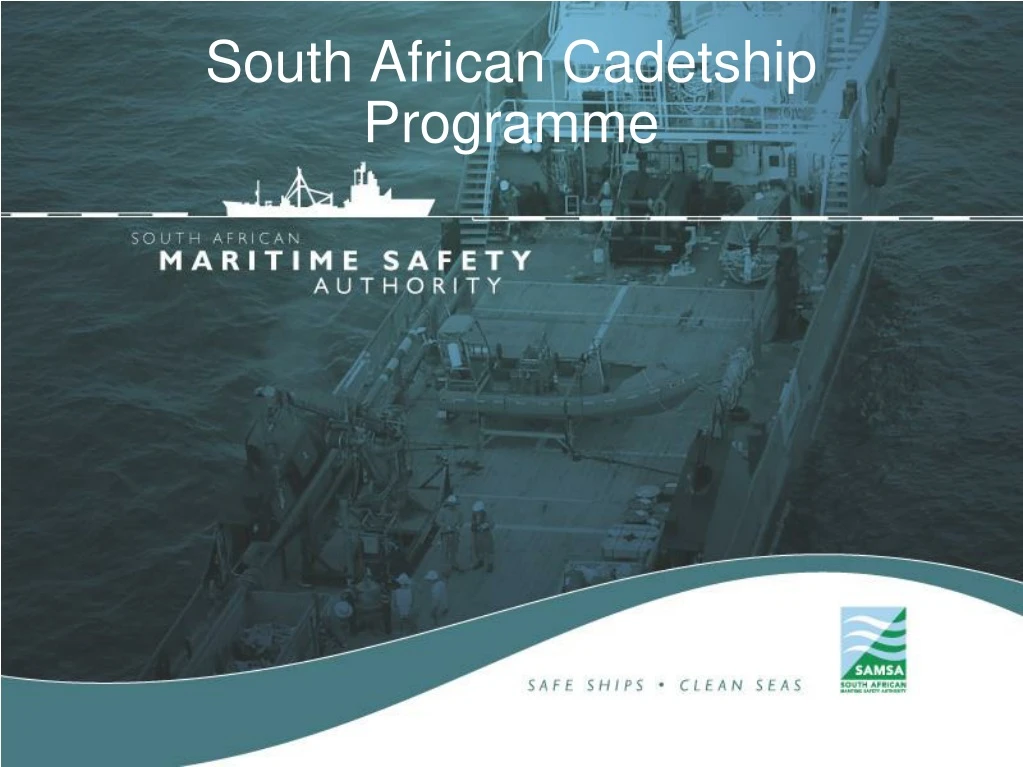 south african cadetship programme