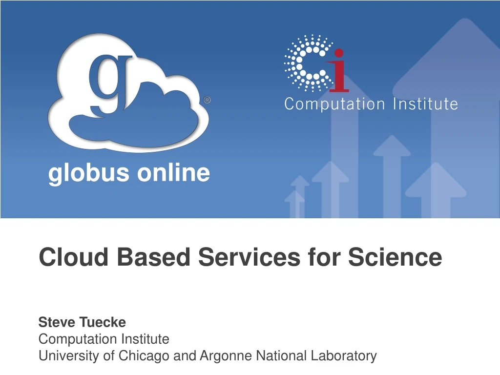 cloud based services for science