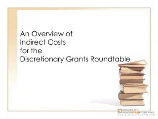 An Overview of - slide 1