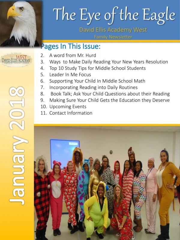 David Ellis Academy West Family Newsletter