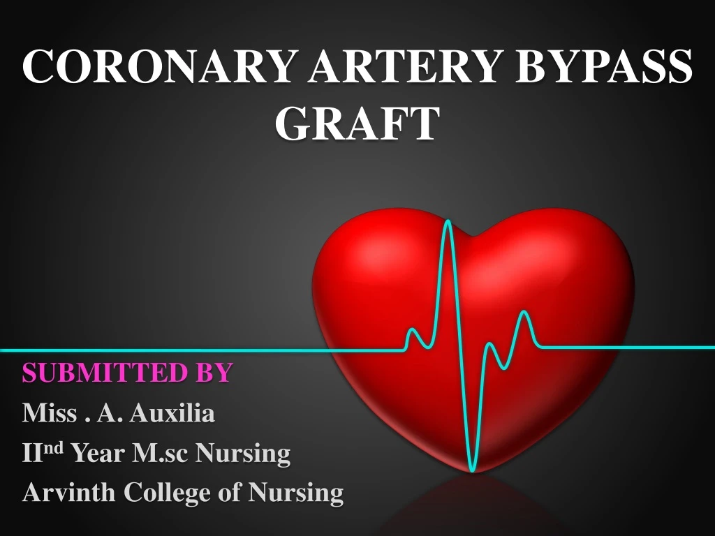 coronary artery bypass graft