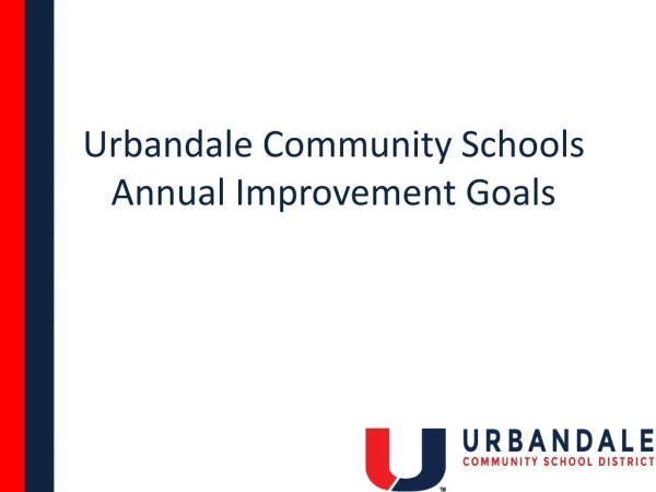 Urbandale Community Schools Annual Improvement Goals