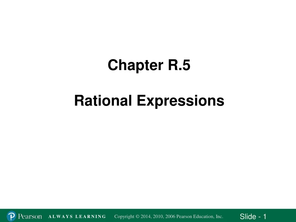 chapter r 5 rational expressions