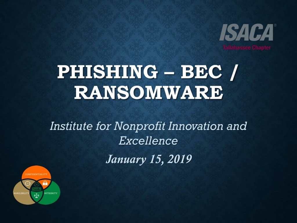 phishing bec ransomware