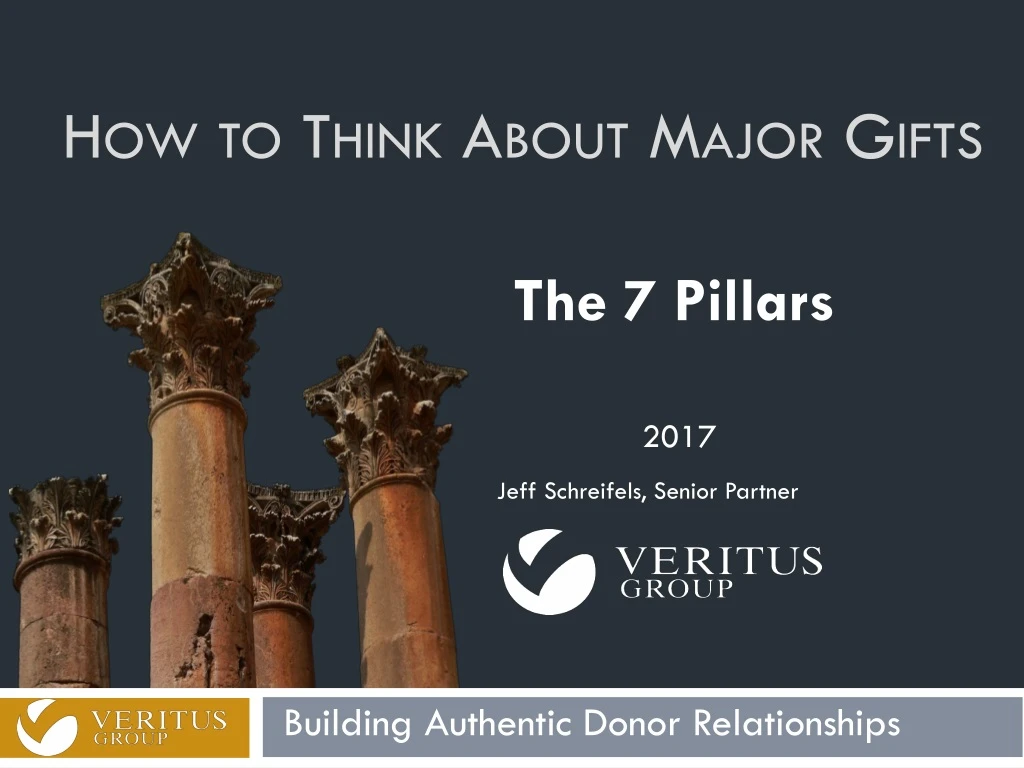 building authentic donor relationships