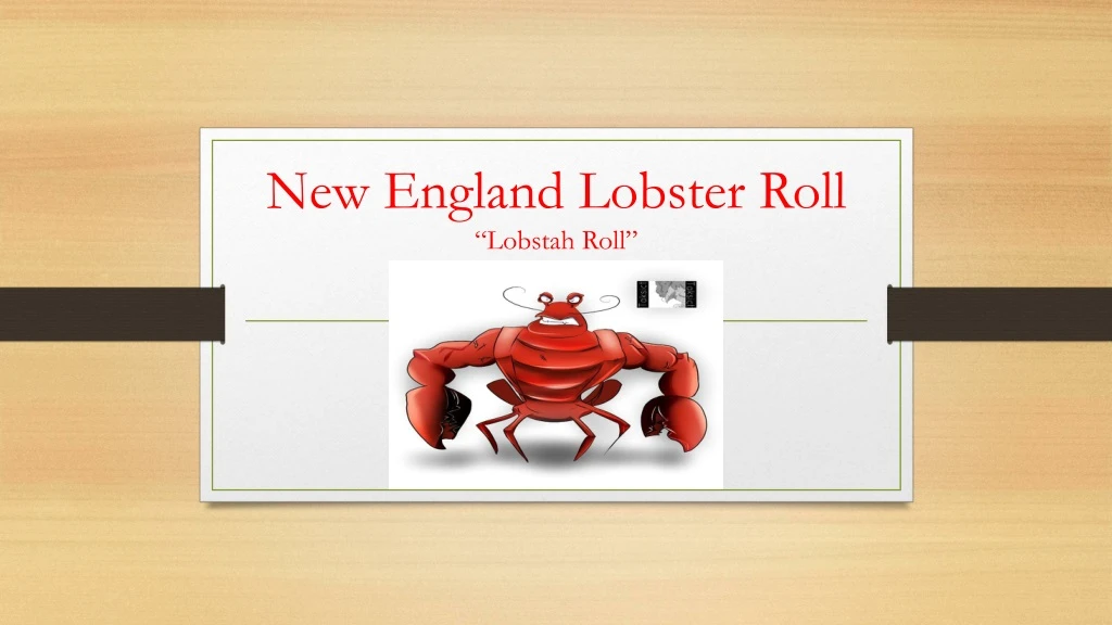 new england lobster roll lobstah roll