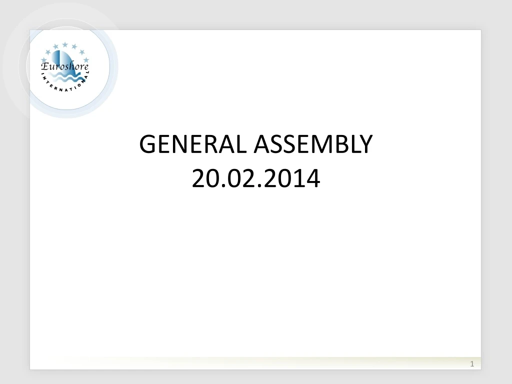 general assembly 20 02 2014