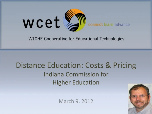 Distance Education: Costs &amp; Pricing Indiana Commission for Higher Education