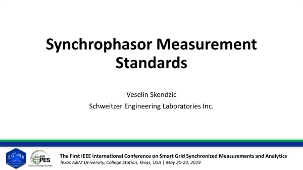 Synchrophasor Measurement Standards