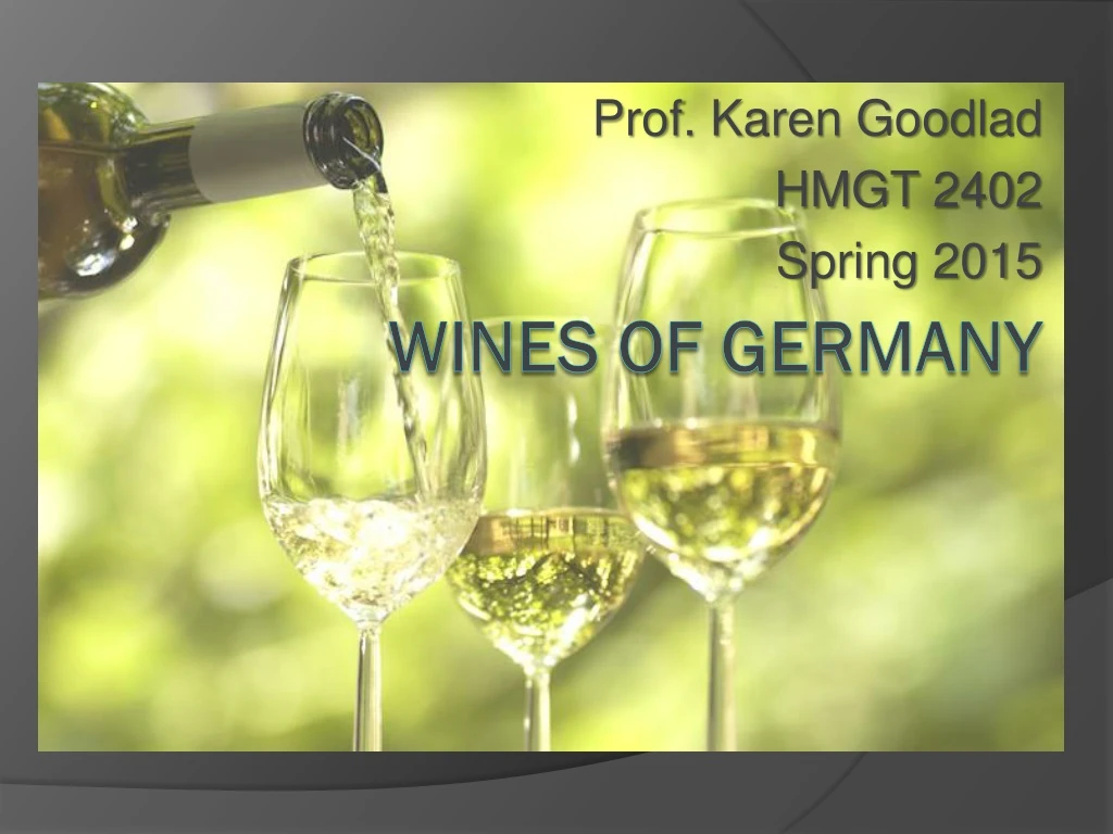 prof karen goodlad hmgt 2402 spring 2015