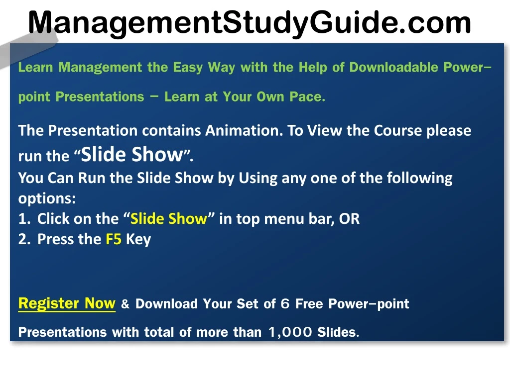 learn management the easy way with the help