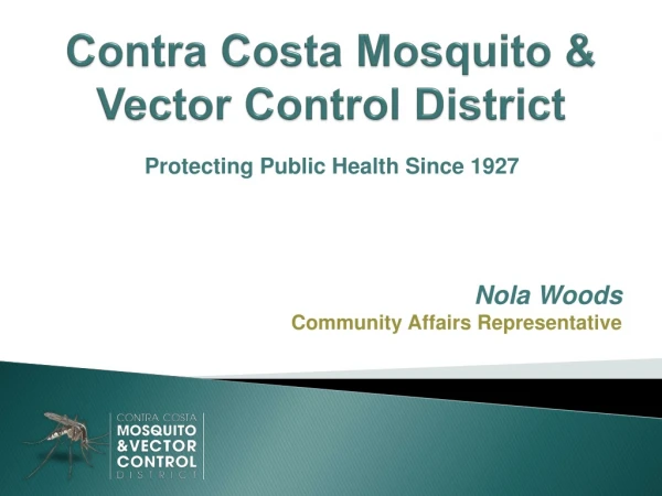 Contra Costa Mosquito &amp; Vector Control District