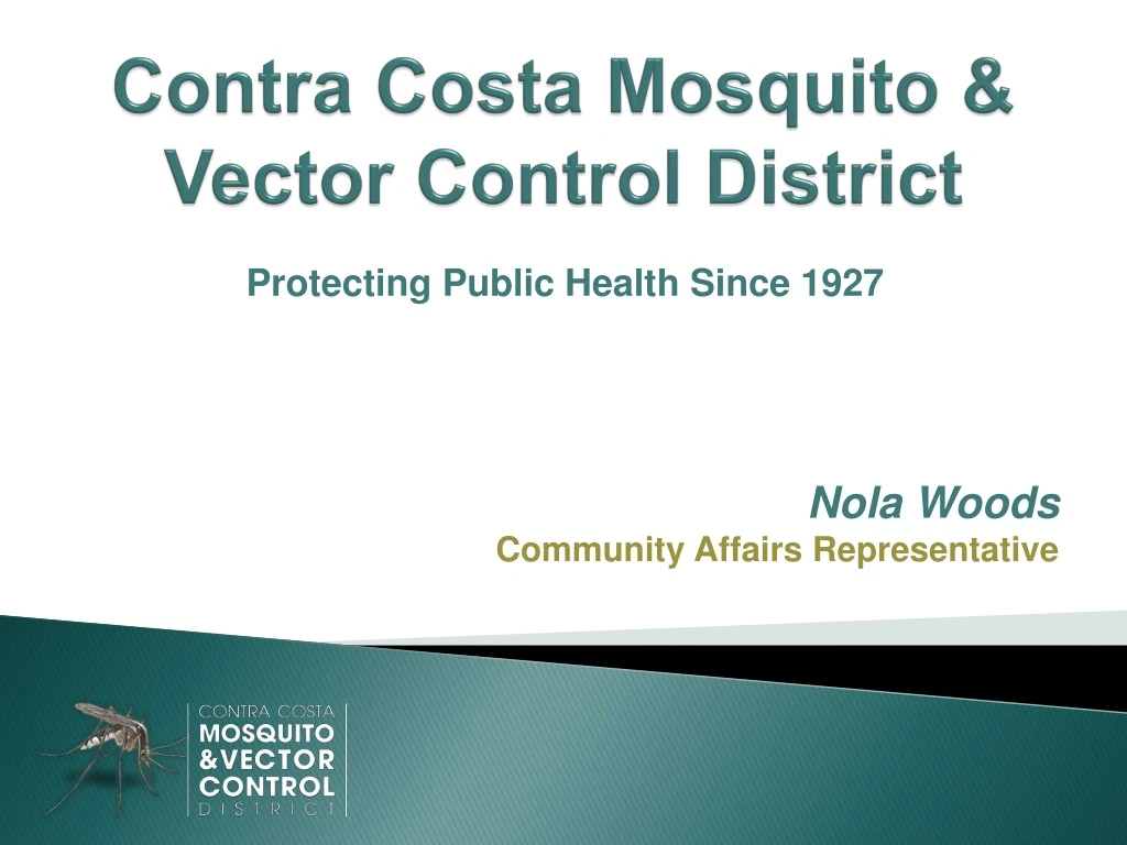 contra costa mosquito vector control district