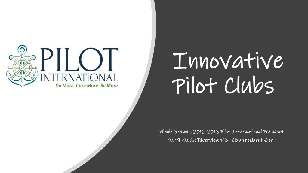 innovative pilot clubs