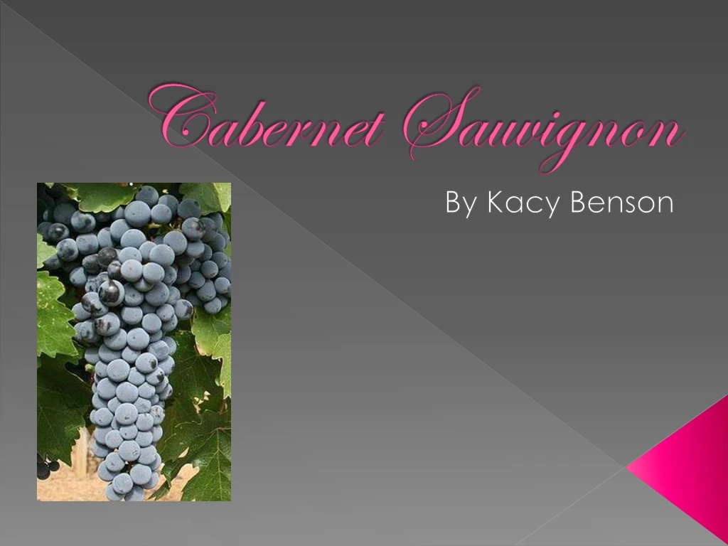 cabernet sauvignon