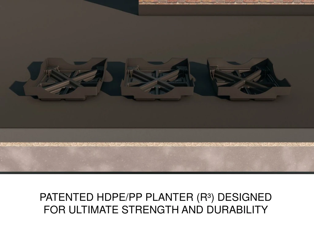 patented hdpe pp planter r designed for ultimate