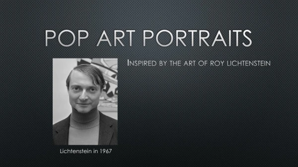 Pop Art Portraits