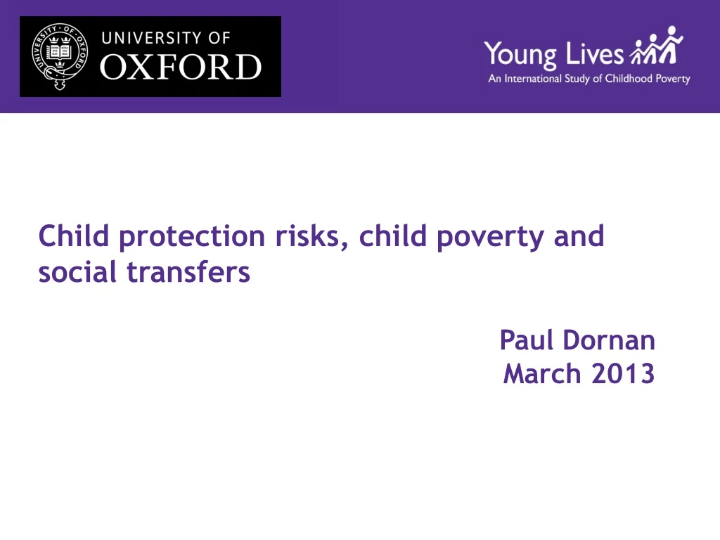 child protection risks child poverty and social