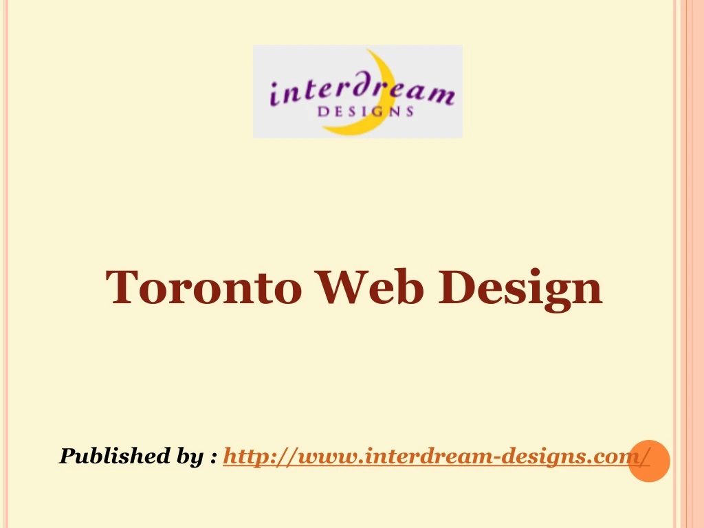 toronto web design published by http