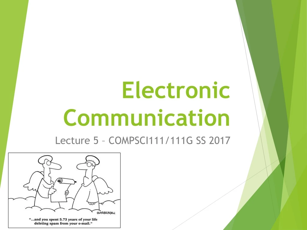 electronic communication