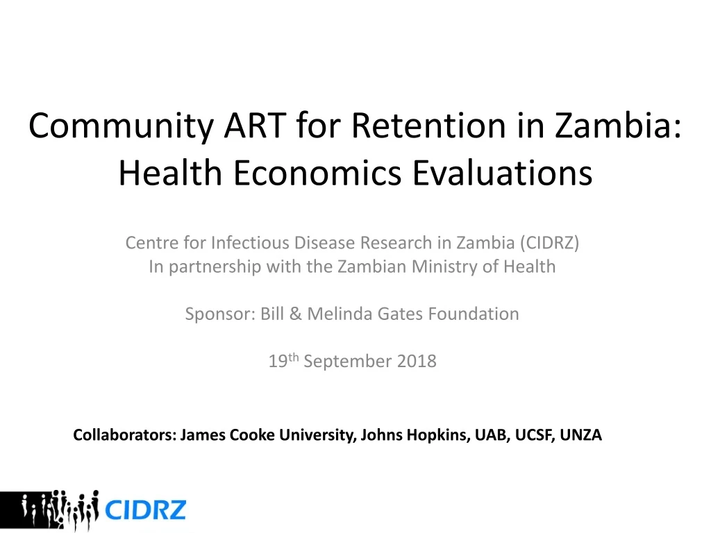 community art for retention in zambia health economics evaluations