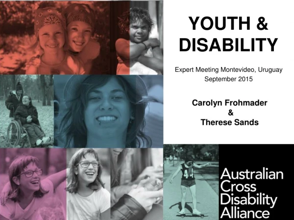 YOUTH &amp; DISABILITY