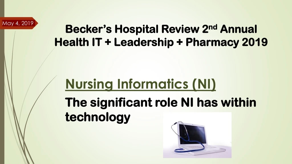 becker s hospital review 2 nd annual health it leadership pharmacy 2019