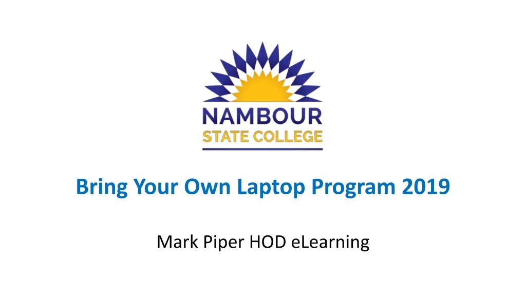 bring your own laptop program 2019 mark piper hod elearning