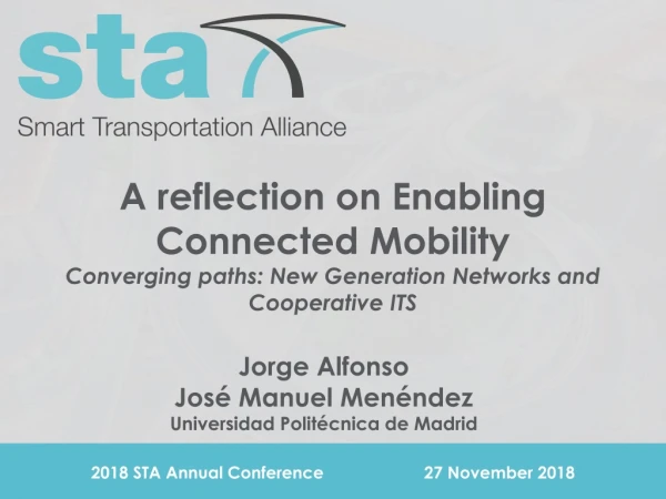 2018 STA Annual Conference 		27 November 2018