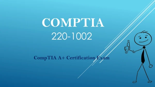 CompTIA 220-1002 Question Answers