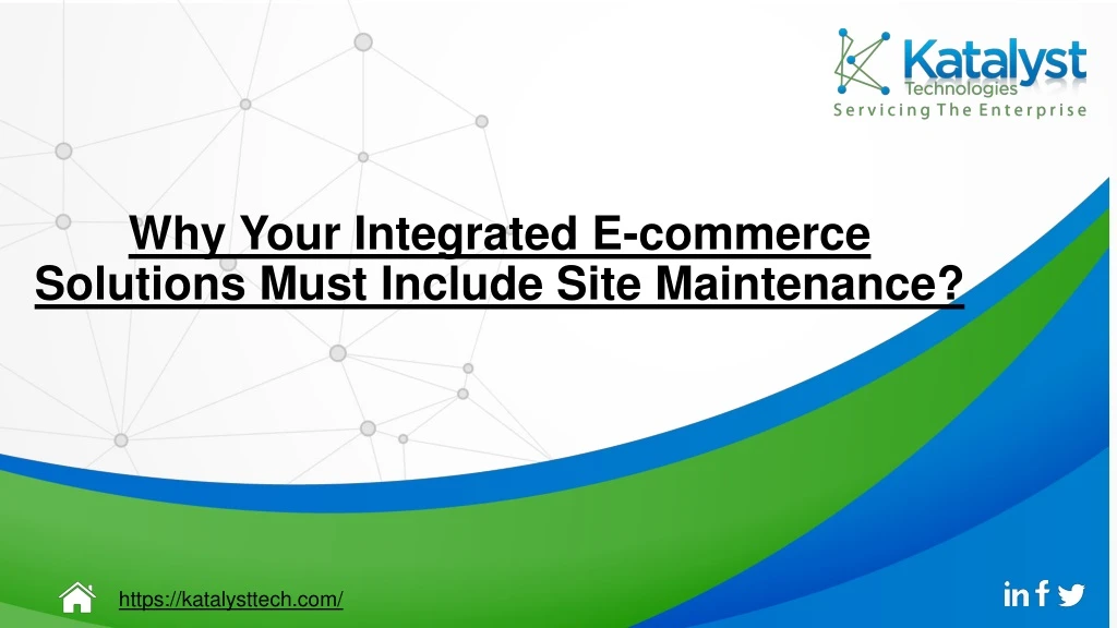 why your integrated e commerce solutions must