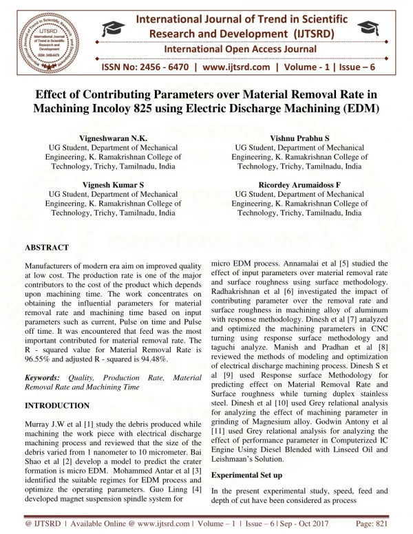 international journal of trend in scientific