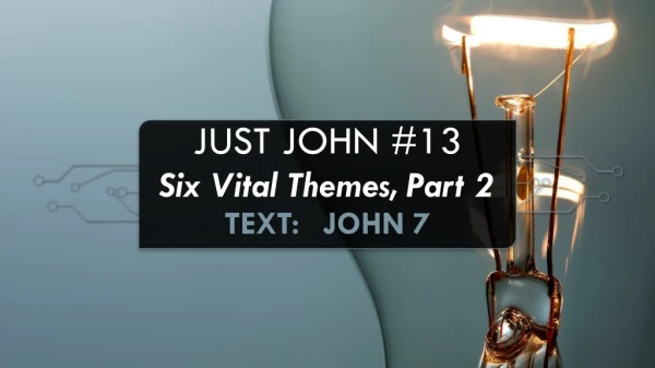 Just john #13