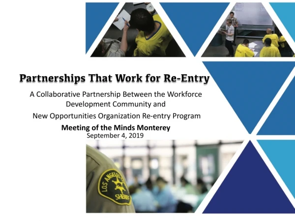Partnerships That Work for Re-Entry