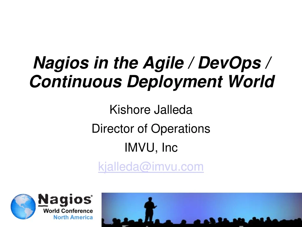 nagios in the agile devops continuous deployment world