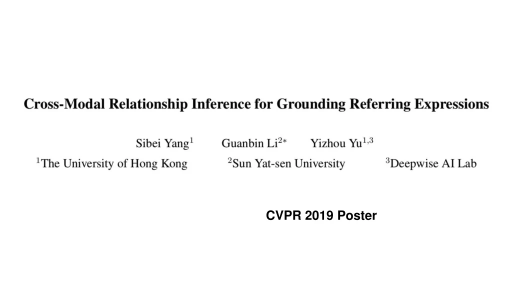 cvpr 2019 poster