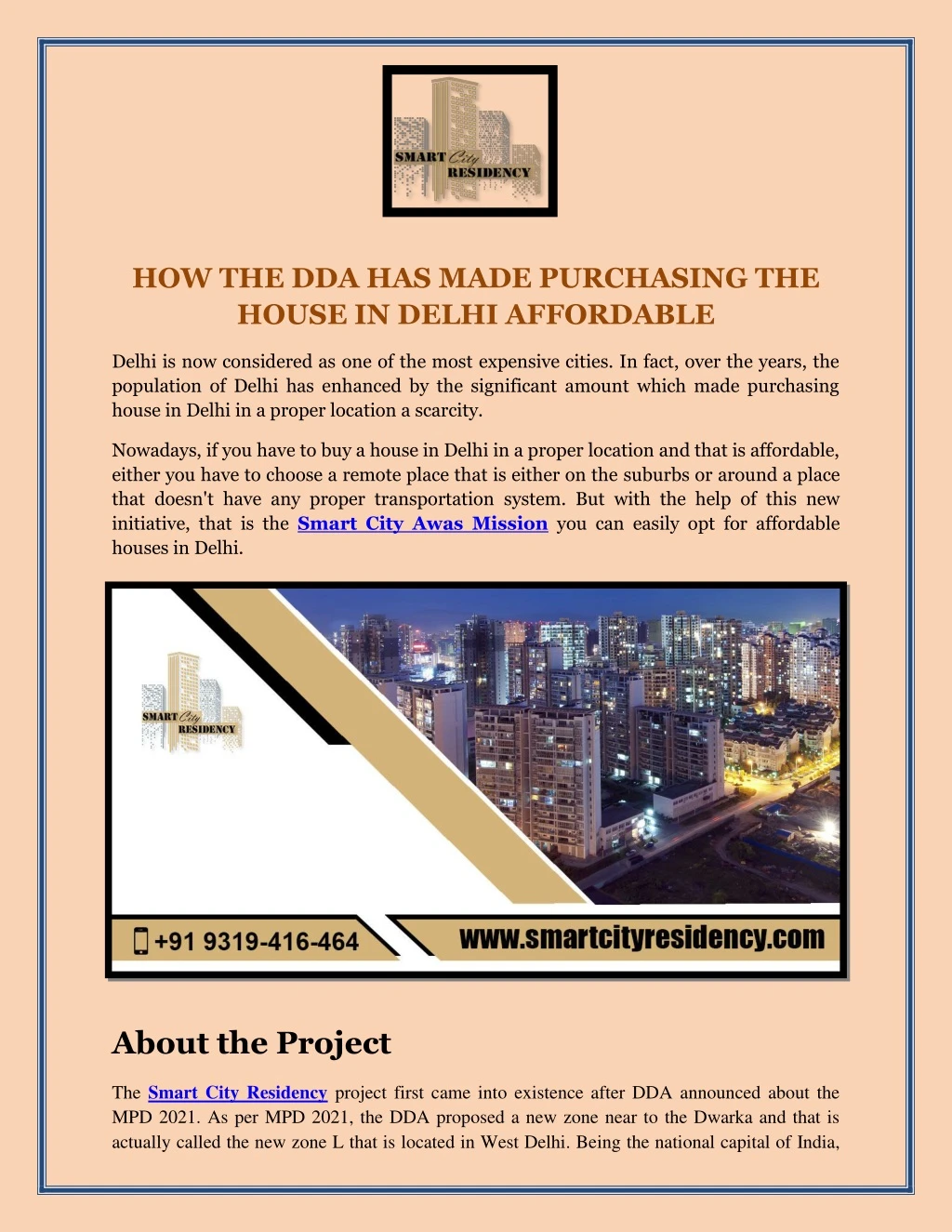 how the dda has made purchasing the house