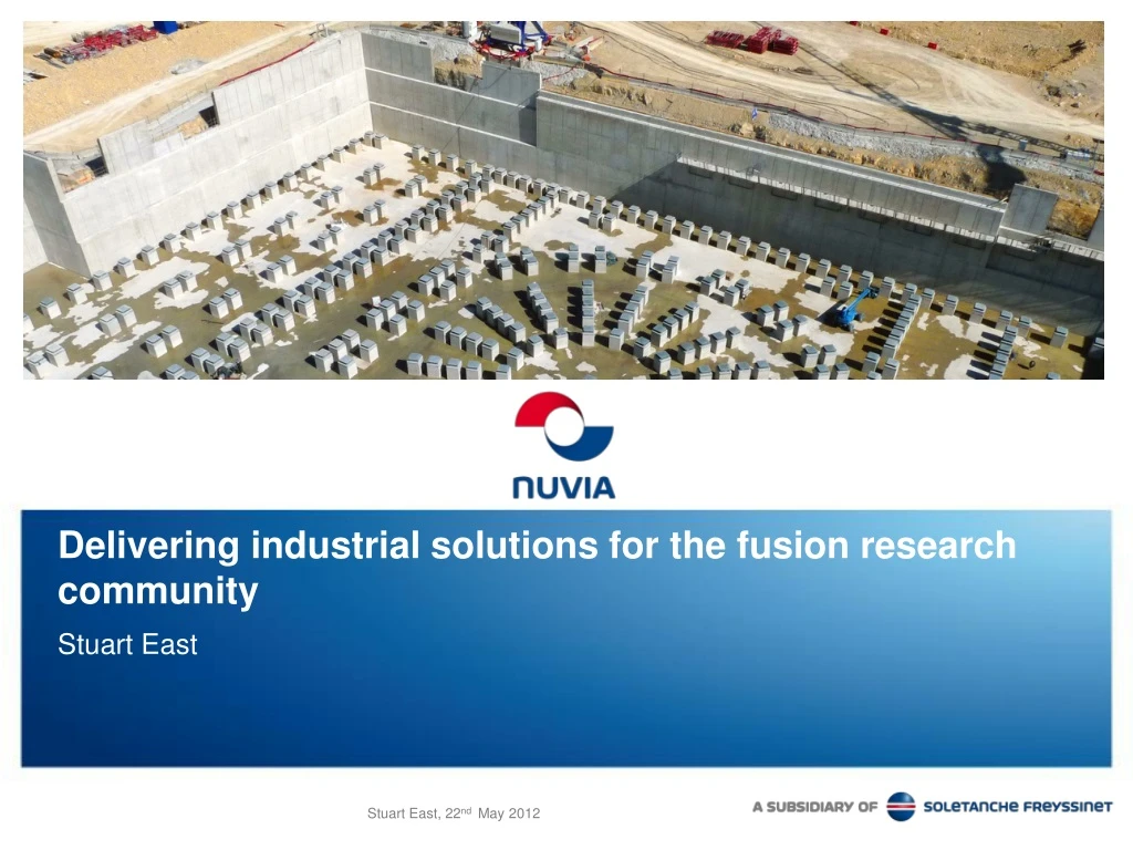 delivering industrial solutions for the fusion research community