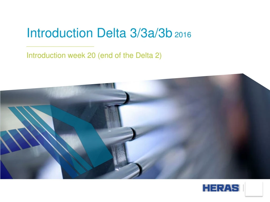 introduction delta 3 3a 3b 2016