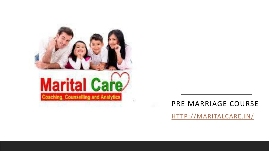 pre marriage course http maritalcare in