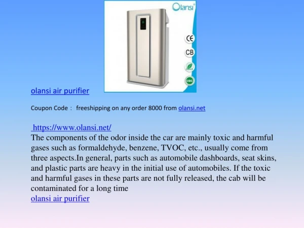 olansi air purifier