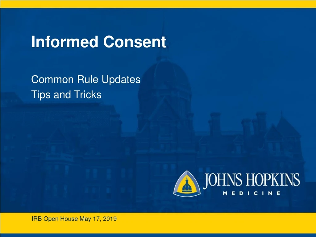 informed consent