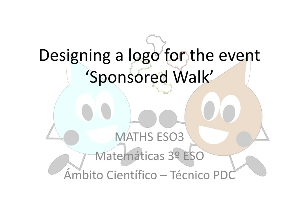 designing a logo for the event sponsored walk