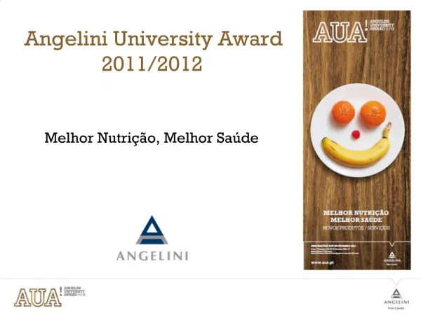 Angelini University Award 2011