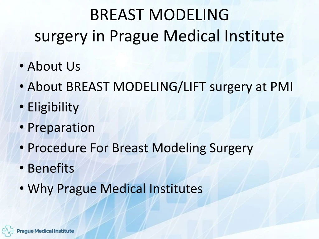 breast modeling surgery in prague medical institute