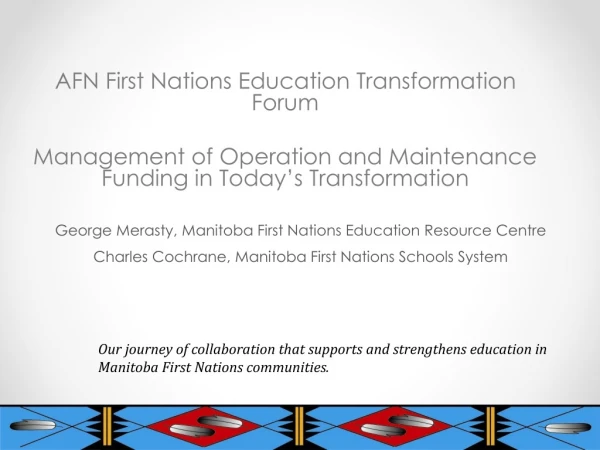 AFN First Nations Education Transformation Forum