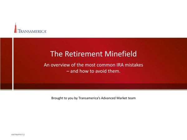 The Retirement Minefield