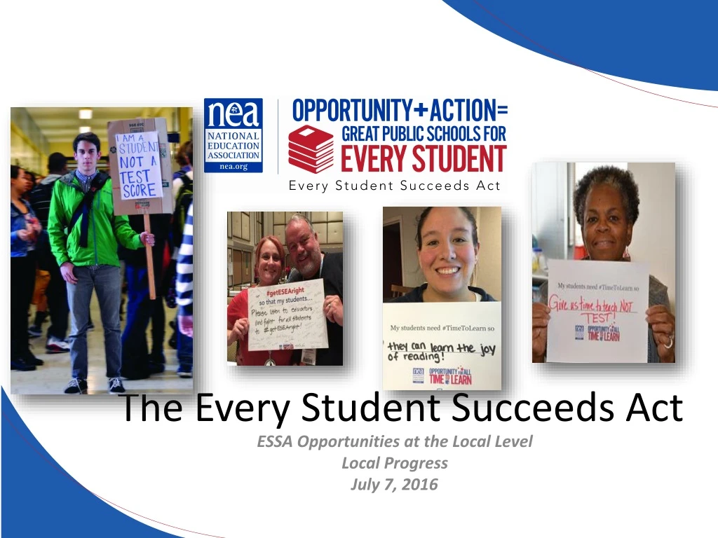 the every student succeeds act